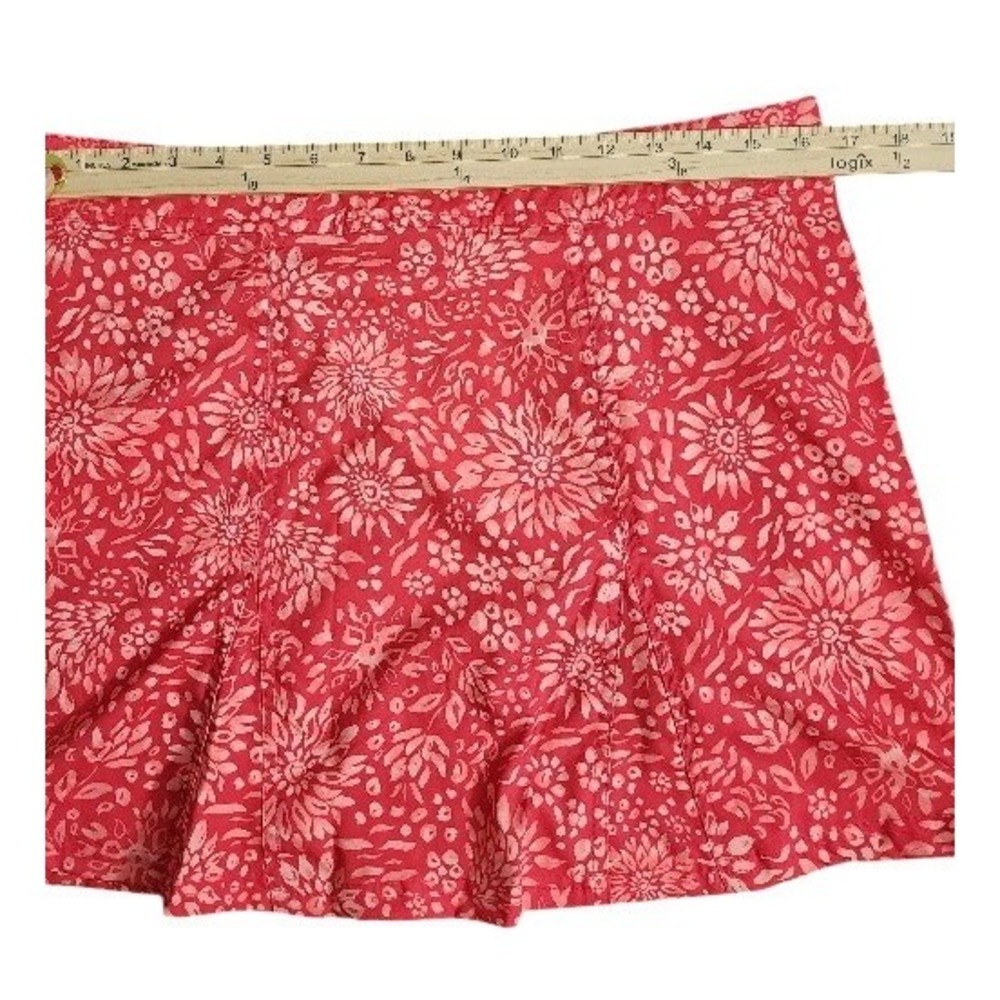 RipSkirt Hawaii Wrap Skirt Women Medium Red Floral Quick Dry Stretch - Picture 7 of 9